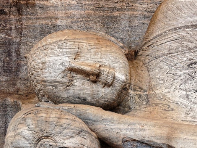 liegender Buddha Polonnaruwa Sri Lanka