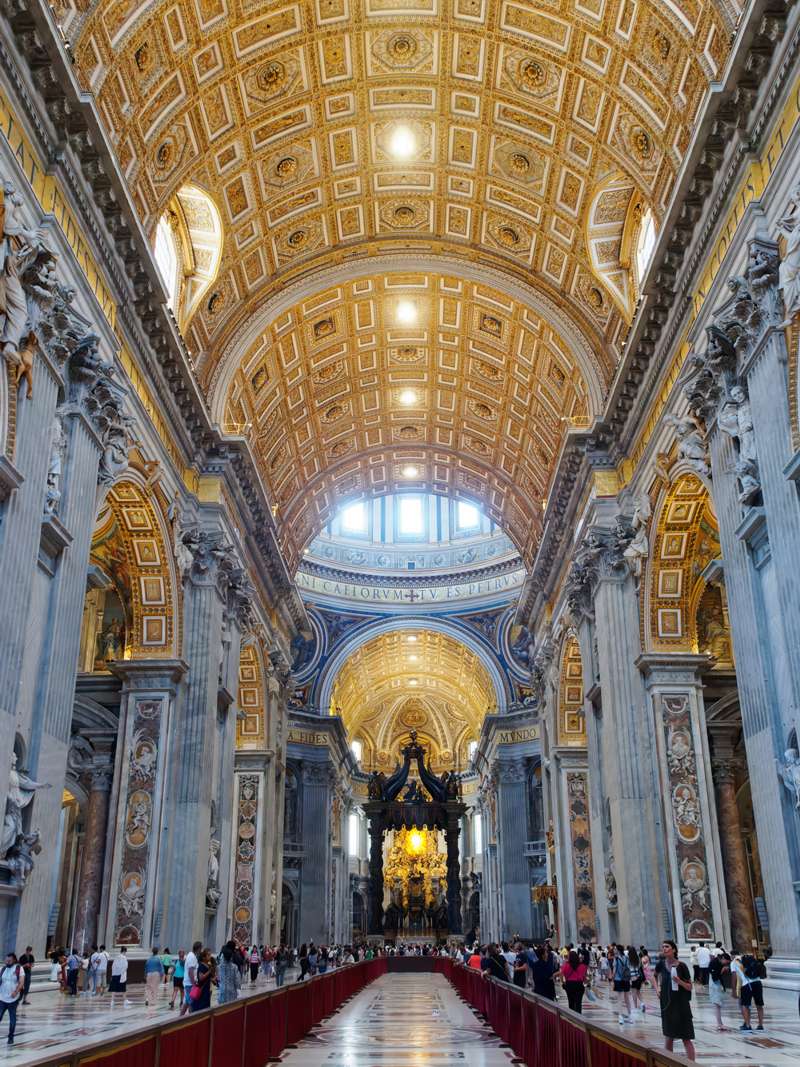 Petersdom in Rom Italien